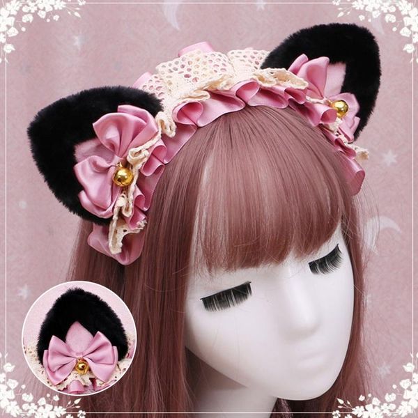 hair clips & barrettes anime lolita cosplay animal headband cute plush cat ears ruffled lace ribbon bowknot bell hoop masquerade headpiece, Golden;silver
hair clips & barrettes anime lolita cosplay animal headband cute plush cat ears ruffled lace ribbon bowknot bell hoop masquerade headpiece, Golden;silver