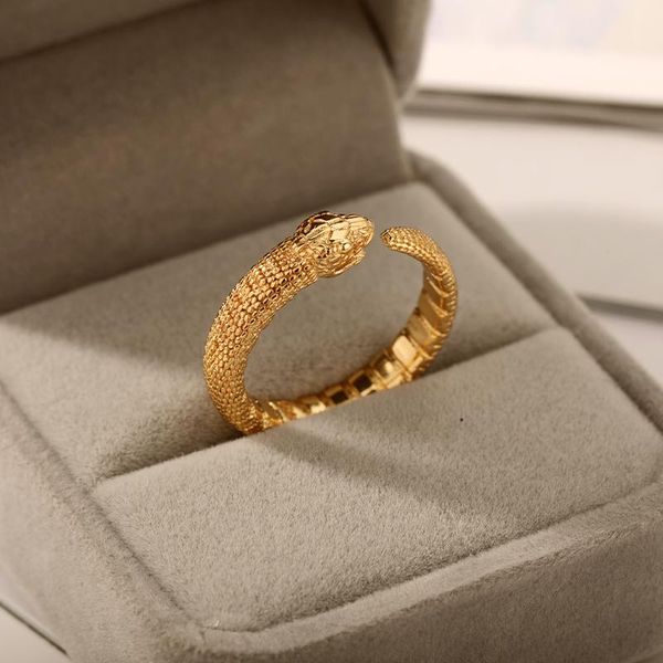 wedding rings punk python snake for women stainless steel gold animal opening knuckle finger ring exaggerated men jewelry gift, Slivery;golden
wedding rings punk python snake for women stainless steel gold animal opening knuckle finger ring exaggerated men jewelry gift, Slivery;golden