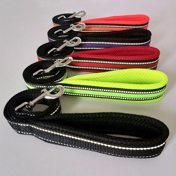 dog collars & leashes nylon reflective large leash comfortable mesh handle big leads breathable pet traction rope for medium dogs
dog collars & leashes nylon reflective large leash comfortable mesh handle big leads breathable pet traction rope for medium dogs