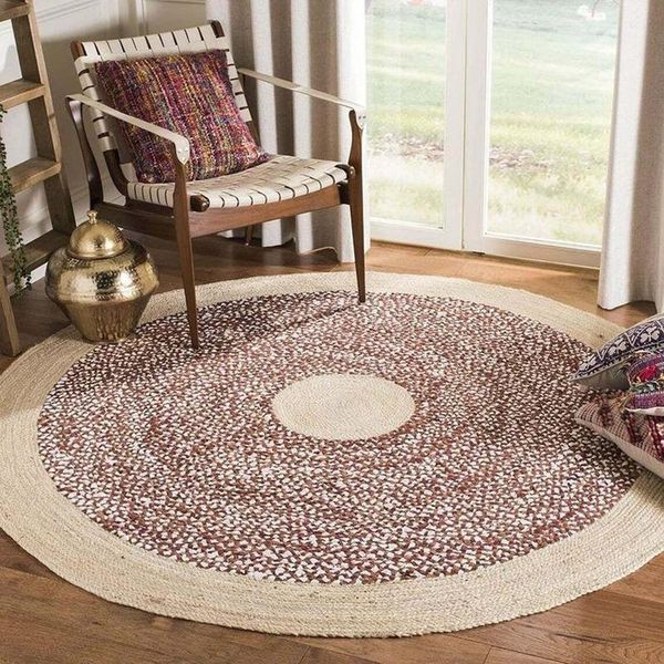 carpets 100% natural jute rug household decorative cotton woven style double-sided hand-woven area rugs
carpets 100% natural jute rug household decorative cotton woven style double-sided hand-woven area rugs