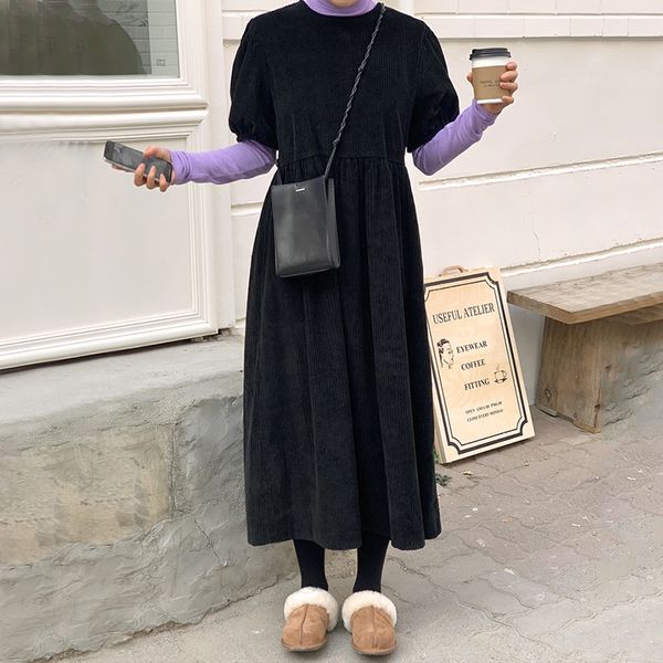 dress autumn two outfits women vintage high waist long corduroy and turtleneck bottoming piece sets winter clothes g7j1 5pr2, Black;gray
dress autumn two outfits women vintage high waist long corduroy and turtleneck bottoming piece sets winter clothes g7j1 5pr2, Black;gray