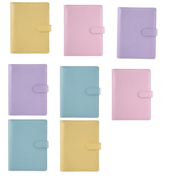 notepads leather ring binder refillable notebook spiral journal travel writing with inner pages, Purple;pink
notepads leather ring binder refillable notebook spiral journal travel writing with inner pages, Purple;pink