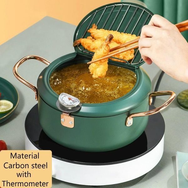 pans japanese-style deep frying pot with and lid carbon steel non-stick cookware kitchen tempura fryer pan 20/24cm
pans japanese-style deep frying pot with and lid carbon steel non-stick cookware kitchen tempura fryer pan 20/24cm