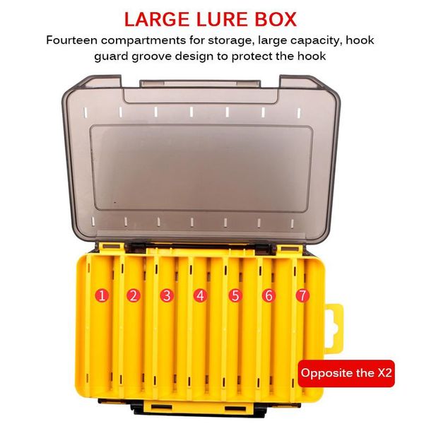 large-capacity fishing tackle box double-decker sub-bait portable bait gear storage accessories
large-capacity fishing tackle box double-decker sub-bait portable bait gear storage accessories