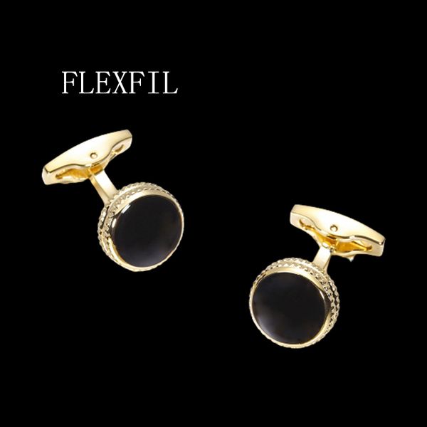flexfil luxury shirt for men's brand buttons cuff links gemelos metal round golden wedding abotoaduras jewelry, Silver
flexfil luxury shirt for men's brand buttons cuff links gemelos metal round golden wedding abotoaduras jewelry, Silver