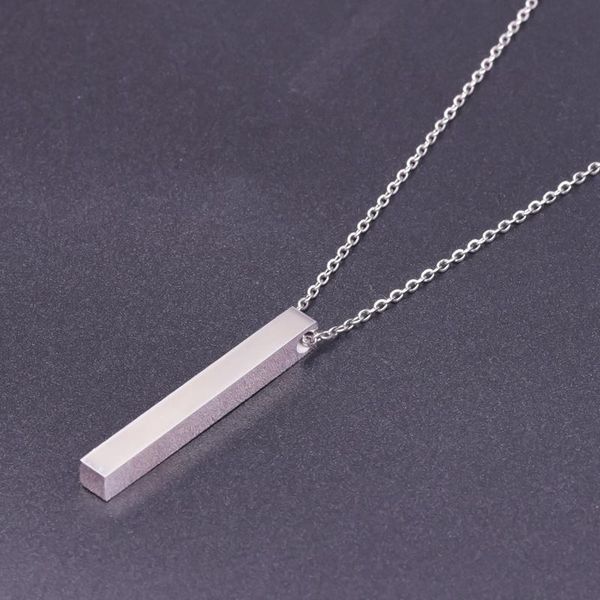 chains fashion rectangle men stainless steel pendant necklace classic chain for women choker neck statement jewelry gift, Silver
chains fashion rectangle men stainless steel pendant necklace classic chain for women choker neck statement jewelry gift, Silver