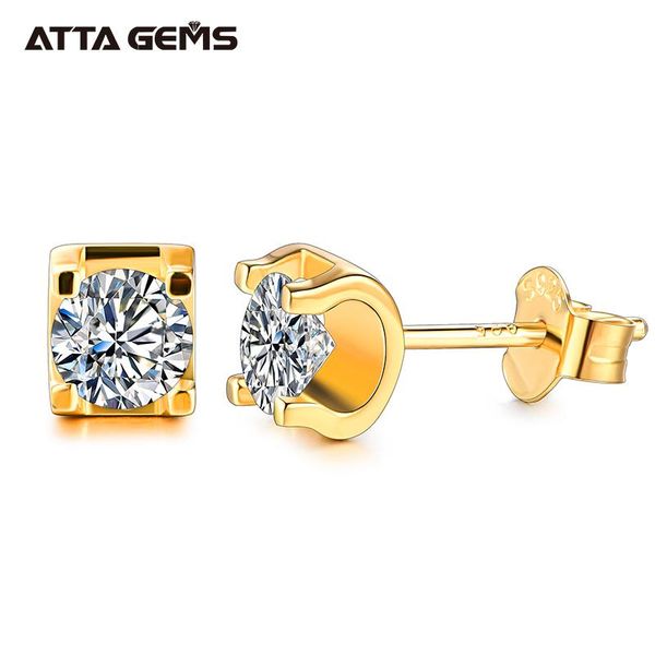 stud 0.5 carat d color moissanite diamond earrings for women 18k gold sparkling wedding fine jewelry with gra, Golden;silver
stud 0.5 carat d color moissanite diamond earrings for women 18k gold sparkling wedding fine jewelry with gra, Golden;silver