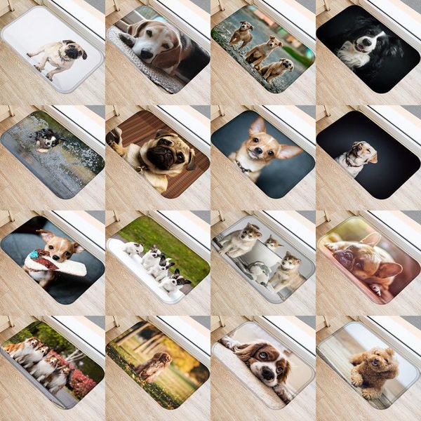 carpets 1pcs 40*60cm cute pug husky dog pattern anti-slip suede carpet door mat doormat outdoor kitchen living room floor rug 48302
carpets 1pcs 40*60cm cute pug husky dog pattern anti-slip suede carpet door mat doormat outdoor kitchen living room floor rug 48302