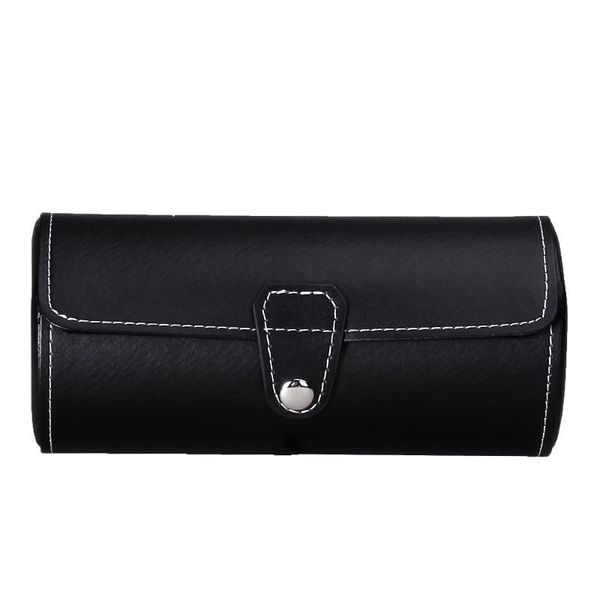 watch boxes & cases 3 slots roll travel case chic portable vintage leather display storage box with slid in out organizers, Black;blue
watch boxes & cases 3 slots roll travel case chic portable vintage leather display storage box with slid in out organizers, Black;blue