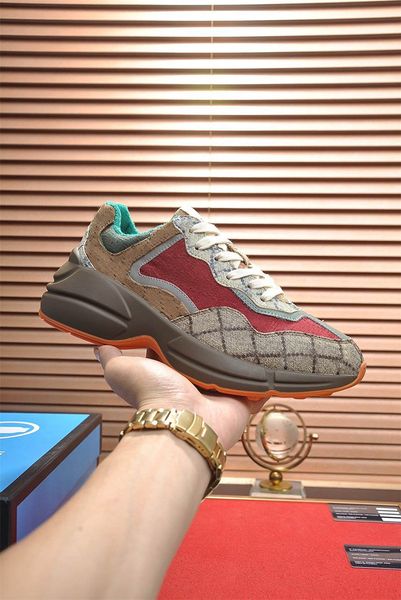 designer luxury casual shoes rhyton multicolor black leather trainers sneakers heavy sports runway fashion with original box
designer luxury casual shoes rhyton multicolor black leather trainers sneakers heavy sports runway fashion with original box