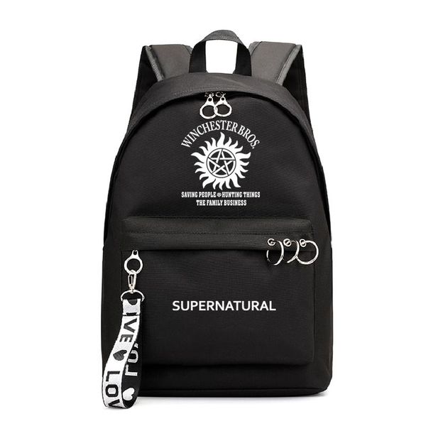 backpack supernatural femme black pink fashion school bags for teenager girls movie laprucksack travel backpacks mochila
backpack supernatural femme black pink fashion school bags for teenager girls movie laprucksack travel backpacks mochila