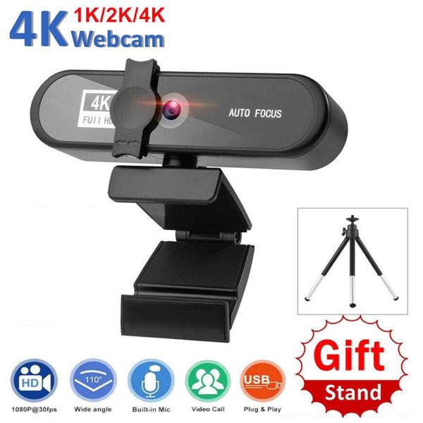 webcams 1k/2k/4k full hd 1080p conference pc web camera mini autofocus lens 8mp usb rotatable webcam with microphone for lapdesktop
webcams 1k/2k/4k full hd 1080p conference pc web camera mini autofocus lens 8mp usb rotatable webcam with microphone for lapdesktop