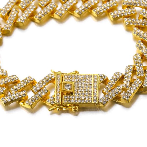 link, chain 2021 trend bracelets for women's couple full crystal rhinestone cuban jewelry necklace hip hops iced out cz man chains, Black
link, chain 2021 trend bracelets for women's couple full crystal rhinestone cuban jewelry necklace hip hops iced out cz man chains, Black