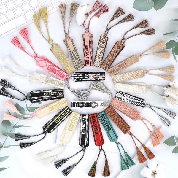 charm bracelets embroidered hand-knitted rope simple bohemian multicolor creative tassel small jewelry couple bracelet, Golden;silver
charm bracelets embroidered hand-knitted rope simple bohemian multicolor creative tassel small jewelry couple bracelet, Golden;silver