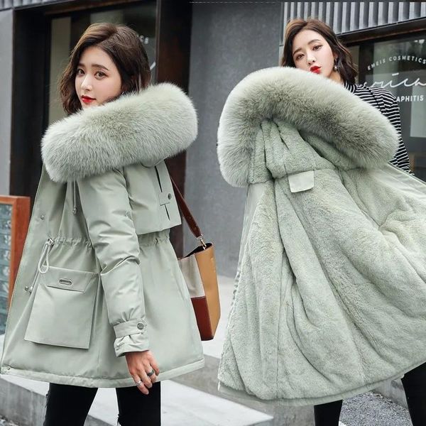 women's down & parkas 2021 winter fashion jacket warm fur collar thick overcoat long hooded clothing female snow wear coat, Black
women's down & parkas 2021 winter fashion jacket warm fur collar thick overcoat long hooded clothing female snow wear coat, Black