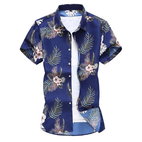men's youth fashion slim trend short sleeve casual printing wild large size shirt shirts, White;black
men's youth fashion slim trend short sleeve casual printing wild large size shirt shirts, White;black