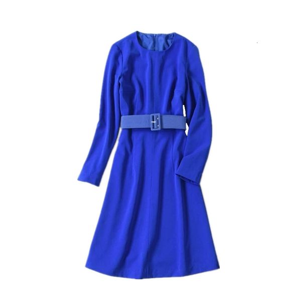 street style dresses european and american stars with the same high-quality round neck long-sleeved solid color dress belt ryt8, Black;pink
street style dresses european and american stars with the same high-quality round neck long-sleeved solid color dress belt ryt8, Black;pink
