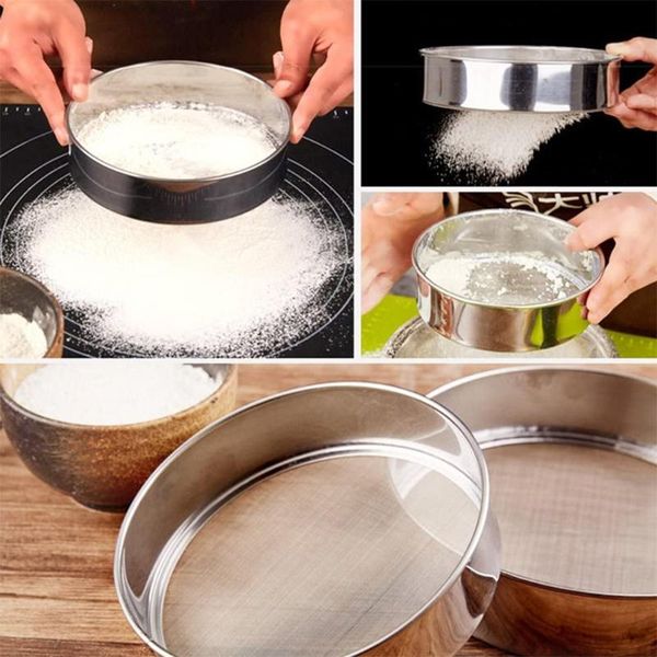 stainless steel flour screen hand sesame sugar powder sieve noodle w0yd baking & pastry tools
stainless steel flour screen hand sesame sugar powder sieve noodle w0yd baking & pastry tools