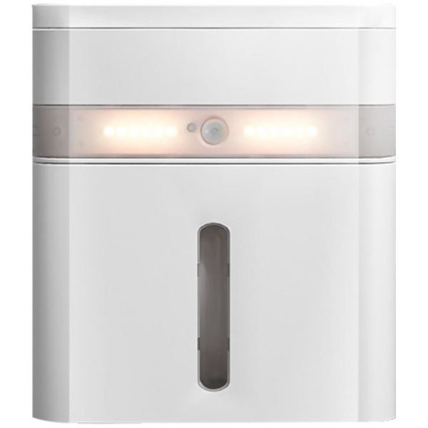 tissue boxes & napkins 1pc led intelligent paper towel box lamp waterproof night light home supplies