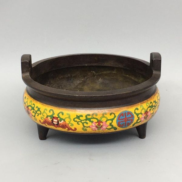 fragrance lamps home decorations gifts,antique collection old chinese bronze cloisonne censer/metal incense burner
fragrance lamps home decorations gifts,antique collection old chinese bronze cloisonne censer/metal incense burner
