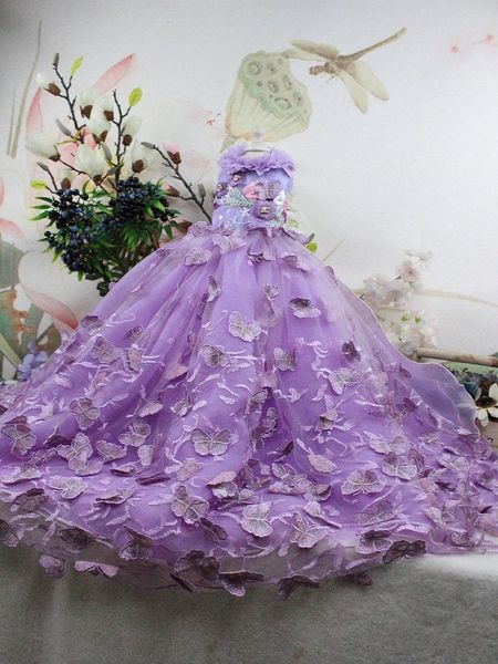 handmade luxury dog apparel stereoscopic butterfly embroidery tailing wedding dress pet clothes party evening gown
handmade luxury dog apparel stereoscopic butterfly embroidery tailing wedding dress pet clothes party evening gown