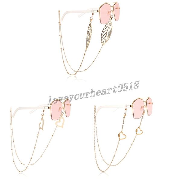 gold color simple casual hollow leaf heart pendant glasses chain holder necklace jewelry
gold color simple casual hollow leaf heart pendant glasses chain holder necklace jewelry