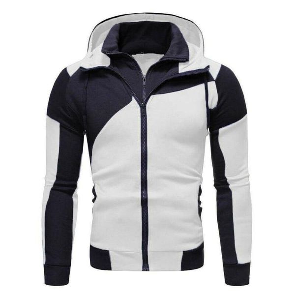 men's hoodies & sweatshirts fake two coat baggy sports running hoodie casual zipper up hooded color block patchwork fashion, Black
men's hoodies & sweatshirts fake two coat baggy sports running hoodie casual zipper up hooded color block patchwork fashion, Black