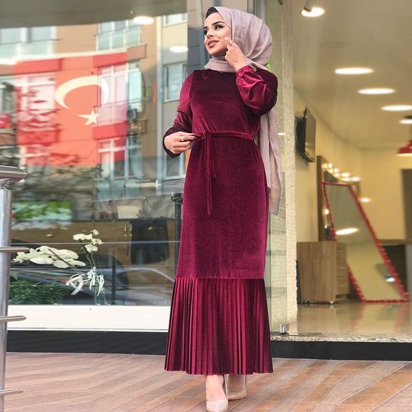 velvet kaftan dubai abaya turkey hijab muslim dress abayas for women caftan pakistan saudi islam clothing ramadan jilbab dresses, Red
velvet kaftan dubai abaya turkey hijab muslim dress abayas for women caftan pakistan saudi islam clothing ramadan jilbab dresses, Red