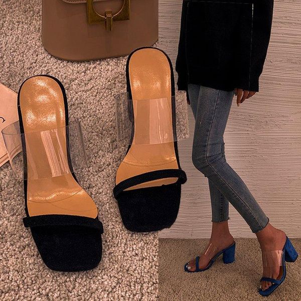 slippers arrivals 2021 women sandals braided sequin mules, Black