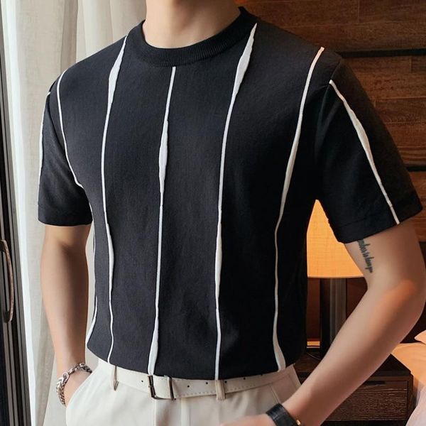 men's polos 2021 men summer t-shirt white vertical lines decorated knitted with polyester spandex material and broadcloth fabric vip, White;black
men's polos 2021 men summer t-shirt white vertical lines decorated knitted with polyester spandex material and broadcloth fabric vip, White;black