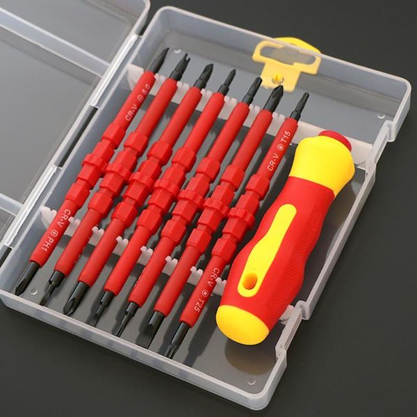 repair tools & kits 8pcs multi-purpose screwdriver bit set for electrical insulated kit household repairing maintenance
repair tools & kits 8pcs multi-purpose screwdriver bit set for electrical insulated kit household repairing maintenance