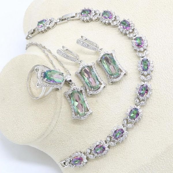 wedding jewelry sets luxury costume silver 925 set for women colorful bracelet earrings necklace pendant ring gift box, Slivery;golden
wedding jewelry sets luxury costume silver 925 set for women colorful bracelet earrings necklace pendant ring gift box, Slivery;golden