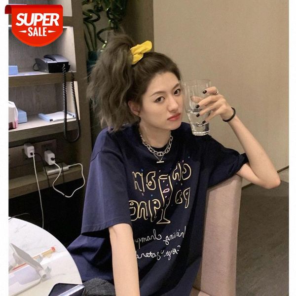 cheers t-shirt women loose inner wear casual women's short-sleeved printing base coat #zq5q, White
cheers t-shirt women loose inner wear casual women's short-sleeved printing base coat #zq5q, White