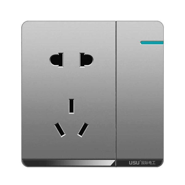 kd 86 switch concealed multi large panel silver one open with 5 five hole usb wall socket 16a
kd 86 switch concealed multi large panel silver one open with 5 five hole usb wall socket 16a