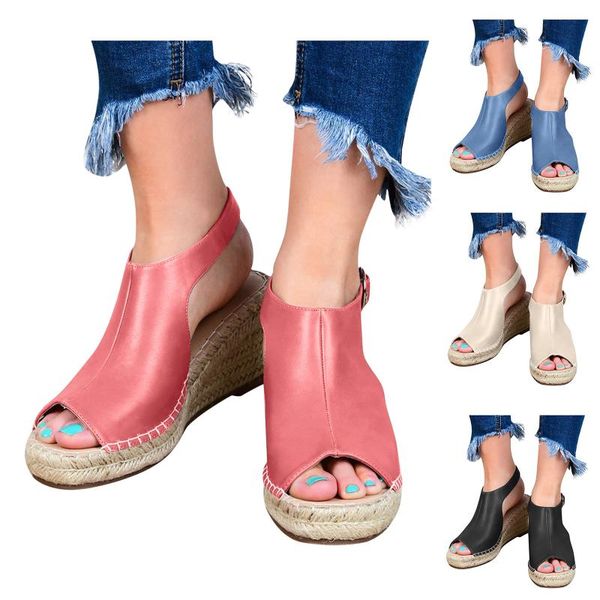 dress shoes women fashion high heels summer sandals platform wedges slippers peep toe large size sandales cane straw weave female 2021, Black
dress shoes women fashion high heels summer sandals platform wedges slippers peep toe large size sandales cane straw weave female 2021, Black