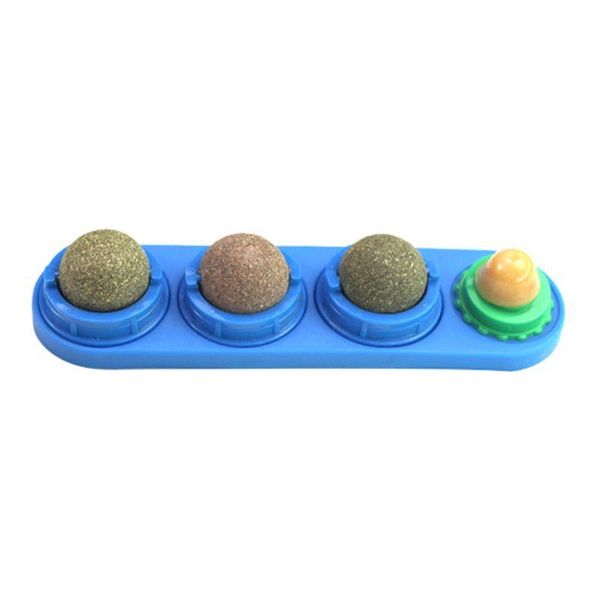 cat toys 4pcs/set nip ball set self-adhesive rotated catnip silvervine lick molar teething
cat toys 4pcs/set nip ball set self-adhesive rotated catnip silvervine lick molar teething