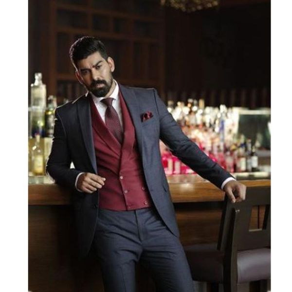 noenname_null latest coat mens suits dark grey wedding for men 2021 man groom tuxedos formal business suit men's & blazers, White;black
noenname_null latest coat mens suits dark grey wedding for men 2021 man groom tuxedos formal business suit men's & blazers, White;black