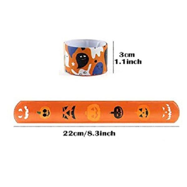 48pcs slap bracelets party favors with colorful halloween print slap bands kids r7rf, Golden;silver
48pcs slap bracelets party favors with colorful halloween print slap bands kids r7rf, Golden;silver