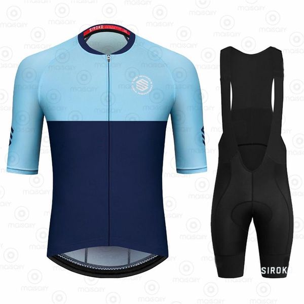 racing sets siroko 2021 cycling clothing men set bike breathable anti-uv bicycle wear short sleeve jersey ciclismo, Black;blue
racing sets siroko 2021 cycling clothing men set bike breathable anti-uv bicycle wear short sleeve jersey ciclismo, Black;blue
