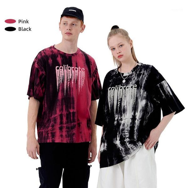 men's t-shirts dark hip-hop street style creative loose t-shirt couple summer round neck short-sleeved tie-dye tees tide casual fashion, White;black
men's t-shirts dark hip-hop street style creative loose t-shirt couple summer round neck short-sleeved tie-dye tees tide casual fashion, White;black