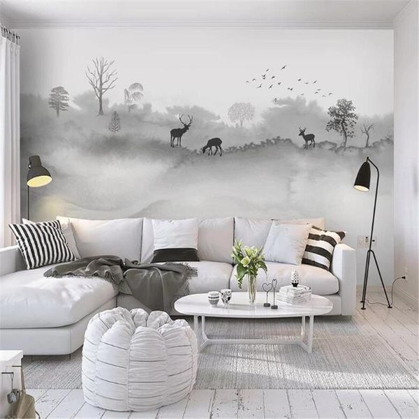 milofi 3d wallpaper mural chinese artistic conception abstract ink mountain and water deer tv background wall wallpapers
milofi 3d wallpaper mural chinese artistic conception abstract ink mountain and water deer tv background wall wallpapers