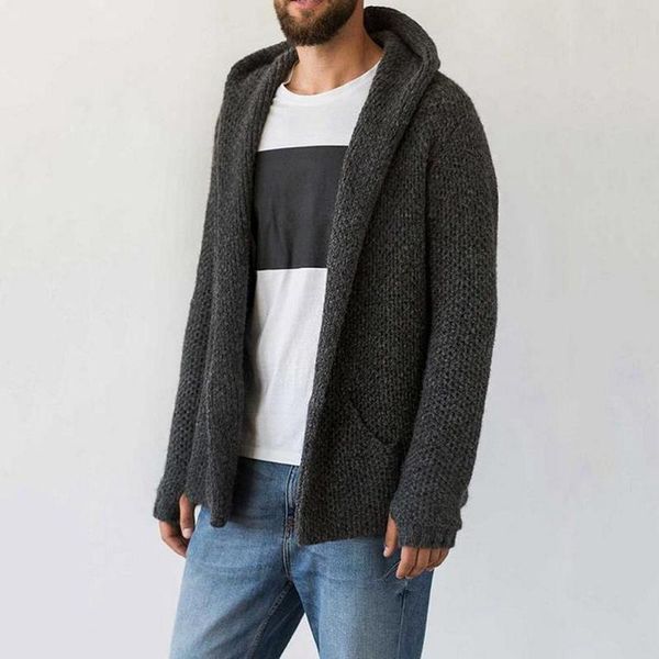 men's sweaters cardigan sweater fashion long-sleeved solid color hooded autumn and winter harajuku jacket men, White;black
men's sweaters cardigan sweater fashion long-sleeved solid color hooded autumn and winter harajuku jacket men, White;black