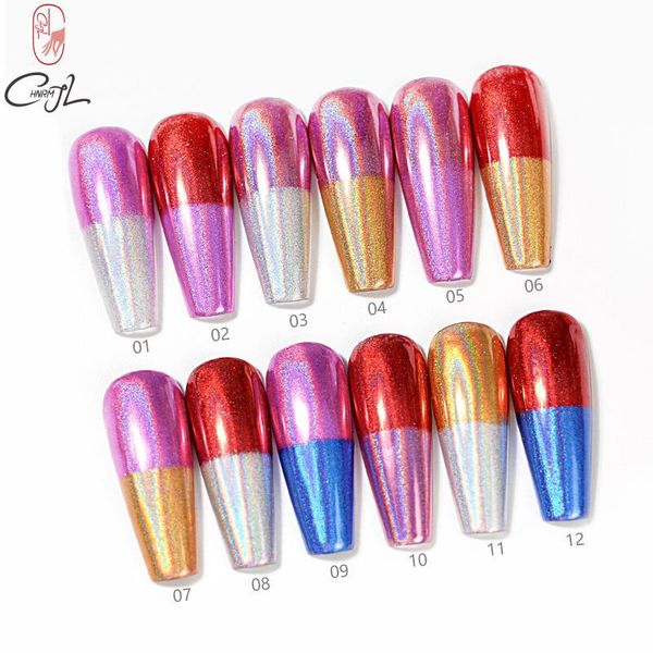 nail glitter chnrmjl 6/12boxes 2 in 1 holo solid magical powder metallic chrome holografic dust pigment diy nails art decoration, Silver;gold
nail glitter chnrmjl 6/12boxes 2 in 1 holo solid magical powder metallic chrome holografic dust pigment diy nails art decoration, Silver;gold