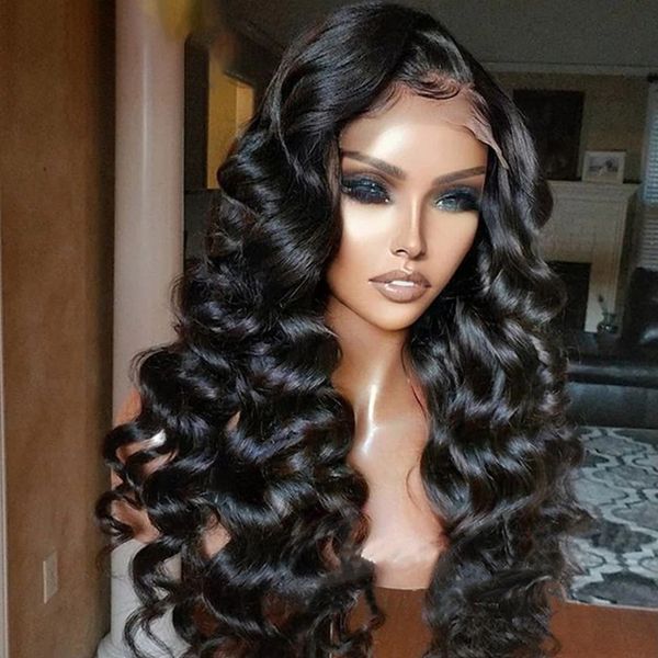 deep wave long 26 inch swiss lace front wig for fashion women black color with babyhair preplucked glueless daily cosplay heat resistant, Black;brown
deep wave long 26 inch swiss lace front wig for fashion women black color with babyhair preplucked glueless daily cosplay heat resistant, Black;brown