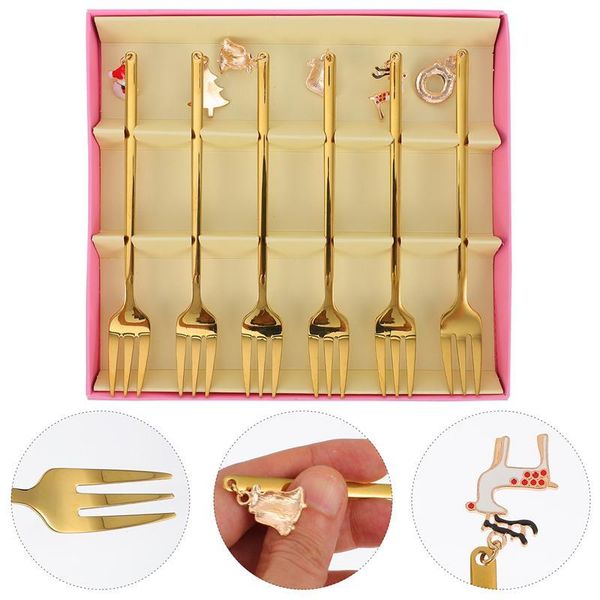 forks 6pcs stainless steel fruit fork cake snack dessert coffee tea ice cream cheese cutlery christmas kitchen tableware
forks 6pcs stainless steel fruit fork cake snack dessert coffee tea ice cream cheese cutlery christmas kitchen tableware