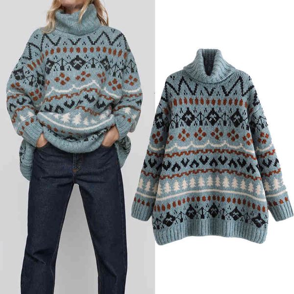 women's sweaters women autumn winter girl jacquard print knitted sweater turtleneck pullover casual loose knitted 3n08, White;black
women's sweaters women autumn winter girl jacquard print knitted sweater turtleneck pullover casual loose knitted 3n08, White;black