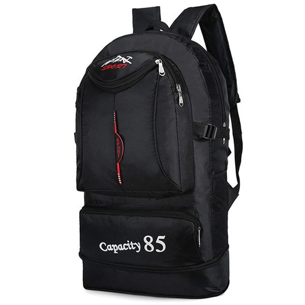 backpack men's outdoor backpack 85l high capacity climbing travel sports rucksack school bag  camping hiking pack for male female wom
backpack men's outdoor backpack 85l high capacity climbing travel sports rucksack school bag  camping hiking pack for male female wom