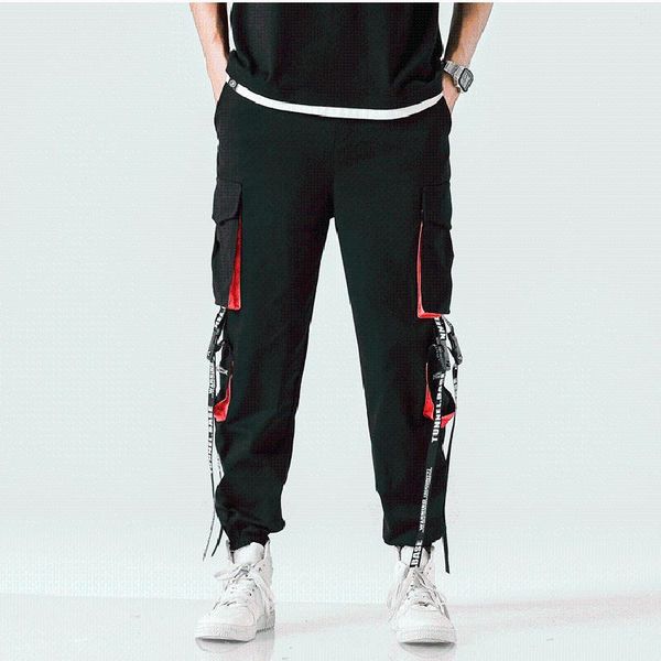 ready stockmen joggers pants multi-pocket elastic waist harem men hip hop streetwear sweatpants male pencil trousers men's, Black
ready stockmen joggers pants multi-pocket elastic waist harem men hip hop streetwear sweatpants male pencil trousers men's, Black