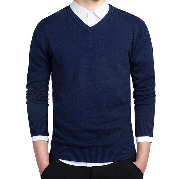 men's sweaters 2021 autumn v neck men casual pullover cotton long sleeve slim fit mens abz486, White;black
men's sweaters 2021 autumn v neck men casual pullover cotton long sleeve slim fit mens abz486, White;black