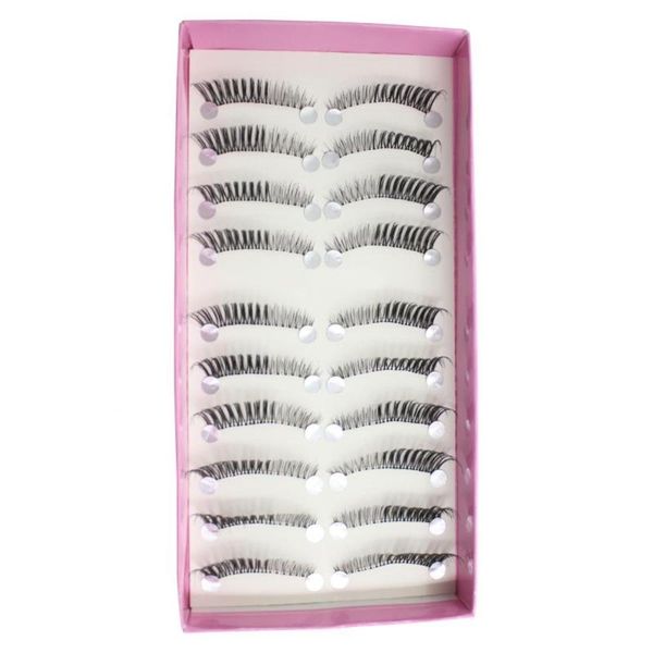false eyelashes 70% 10 pairs natural long thick beauty makeup eye lashes extension 
false eyelashes 70% 10 pairs natural long thick beauty makeup eye lashes extension